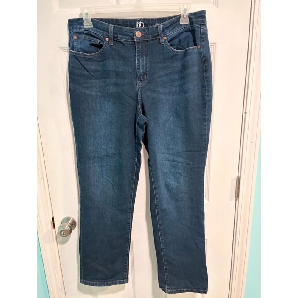 New Direction Dark Wash Jean Straight Leg Size 14R